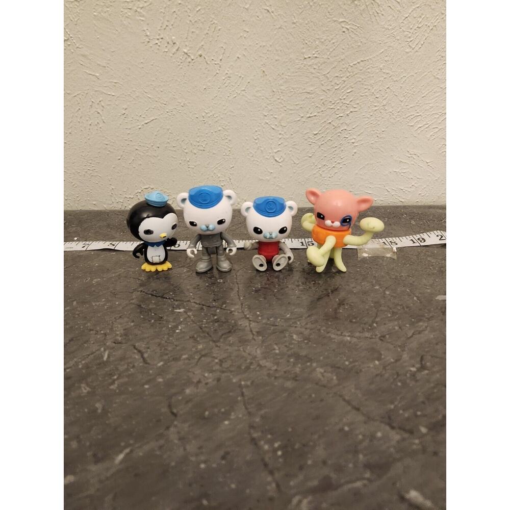 Mattel Octonauts‎ Figures Toy Lot Of 4 Including Shark & Eel